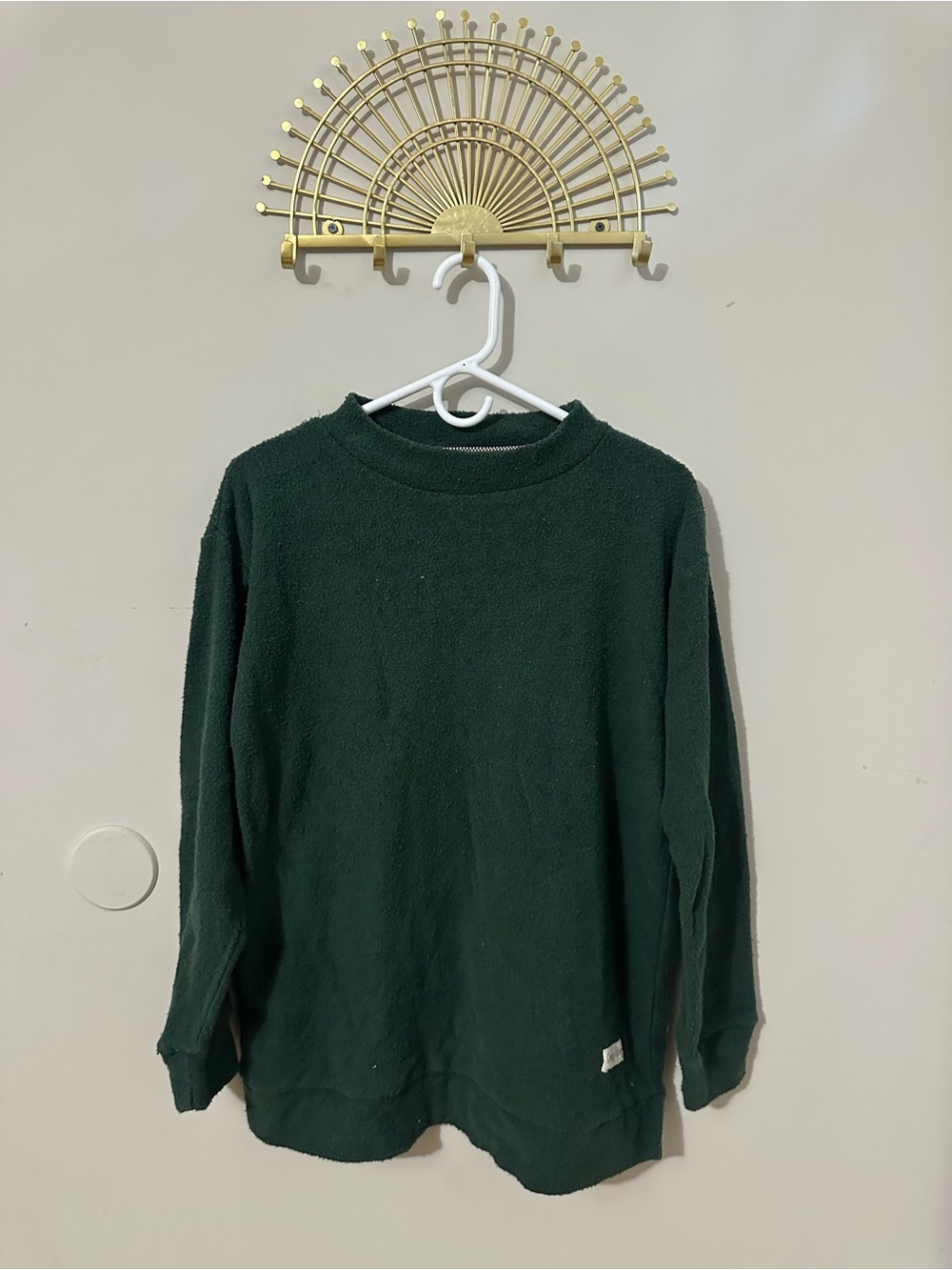 Vintage Comfy Terry Crewneck Sweater